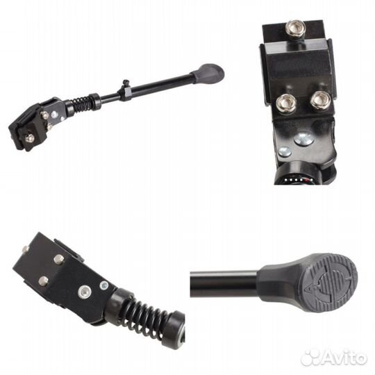 Подножка велосипедная телескопическая