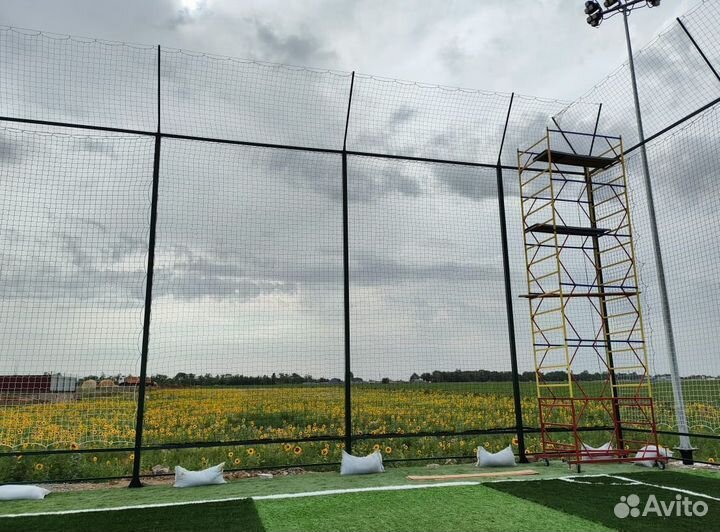 Сетка заградительная для спортивной площадки