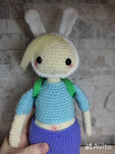 Вязаная кукла Фиона, 