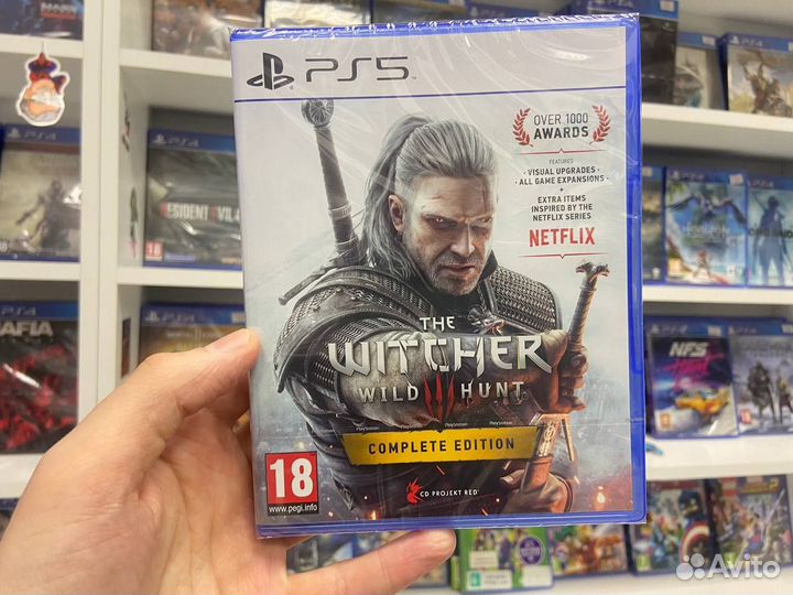 Witcher 3 Ведьмак 3 Полное издание PS5