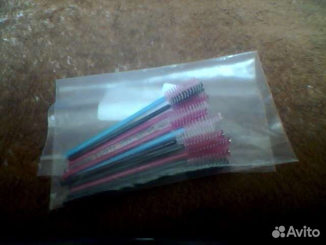 Щеточки для бровей и ресниц, комплект 17 шт, микс