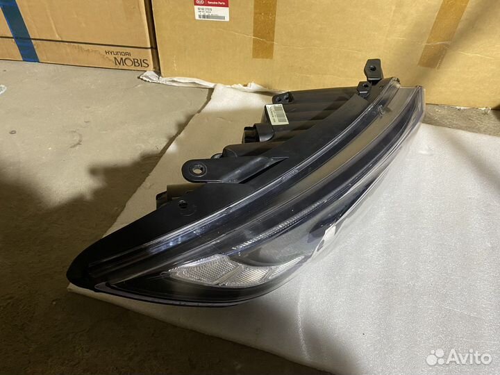 Фара Kia Optima 3 рестайлинг LED галоген