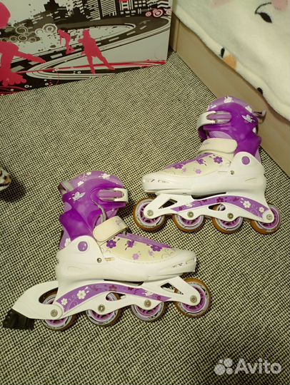 Роликовые коньки 34-37р