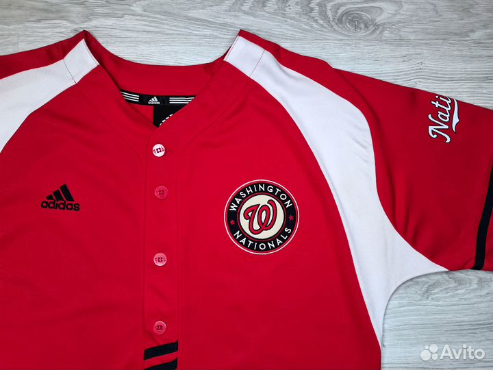 Джерси Бейсбольная Washington Nationals Adidas MLB