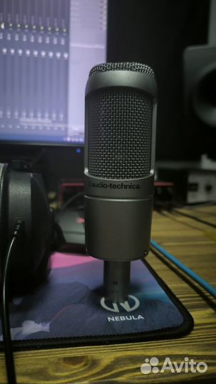 Конденсаторный микрофон audio technica