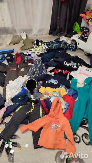 Огромный пакет вещей для мальчика