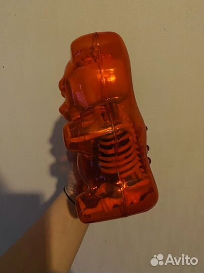 Anatomical Gummi Bear 4D puzzel - Red