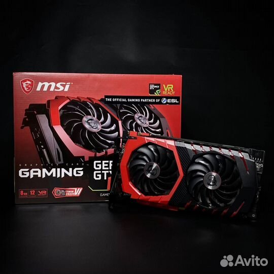 Видеокарта MSI GTX 1070 Ti Gaming 8Gb