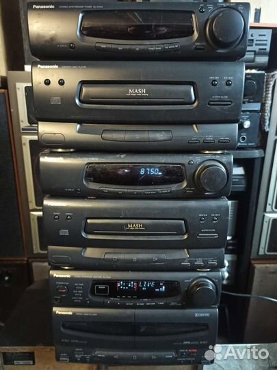 Музыкальный центр panasonic CH40/aux/fm