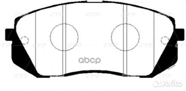 Колодки GK0547 CTR