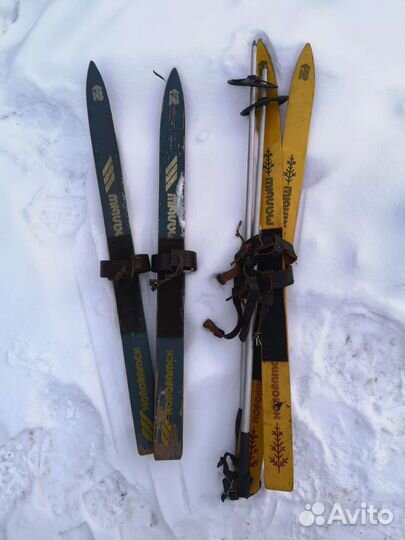 Лыжи детские из СССР