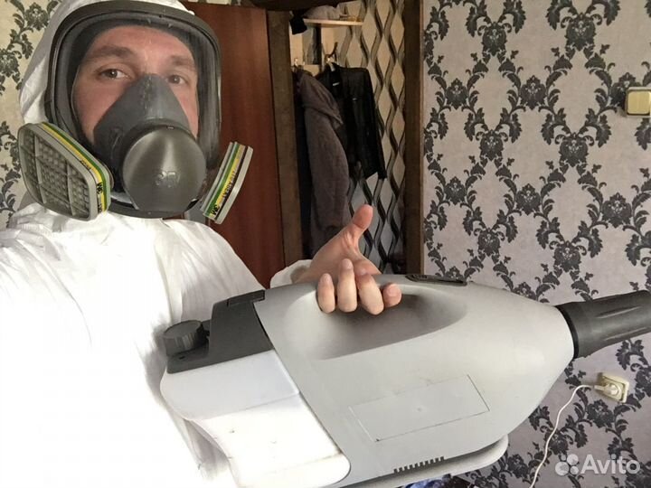 Уничтожение клопов, тараканов, дезинфекция