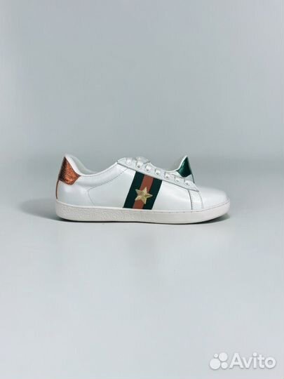 Кеды Gucci Ace Lighting White