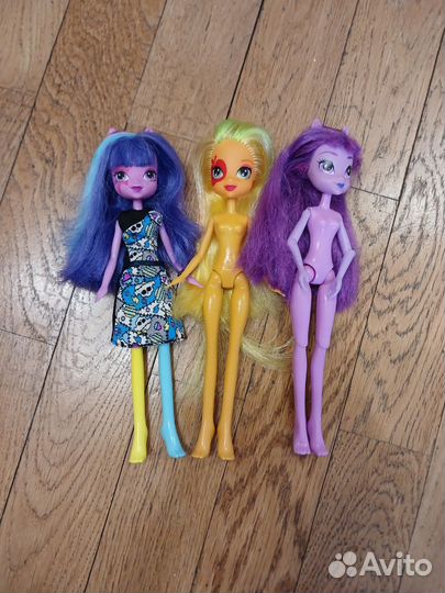 Куклы monster high и my little pony