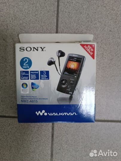 Mp3 плеер sony NWZ-A815