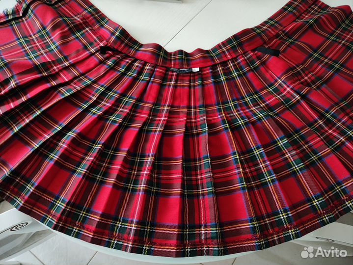 Юбка шотландка на девочку/девушку