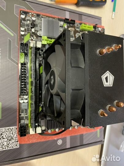 Комплект xeon 2689 8 ядер 16 потоков 16 гб Озу