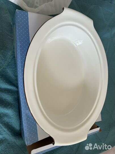 Кастрюля фарфоровая и форма для запекания