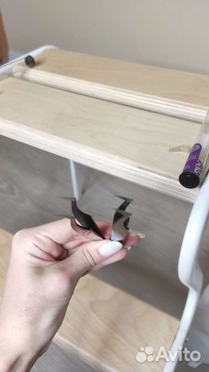 Пинцет для наращивания ресниц Enigma