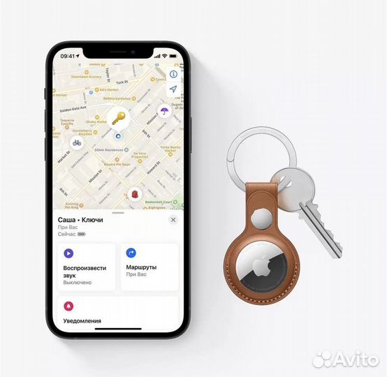 Bluetooth-метка Apple AirTag Трекер