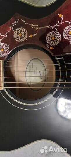 Гитара Epiphone J-200 EC Studio Black