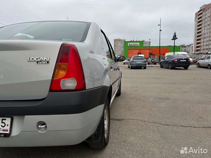 Renault Logan 1.4 МТ, 2008, 401 000 км