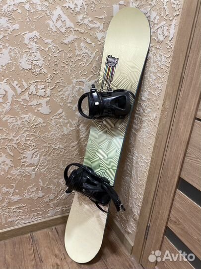 Комплект сноуборд крепления ботинки