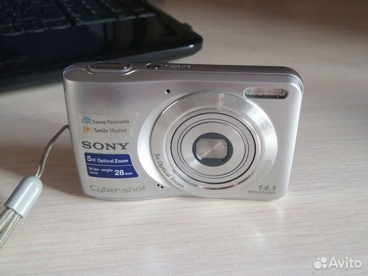 Компактный фотоаппарат sony cyber shot 14.1