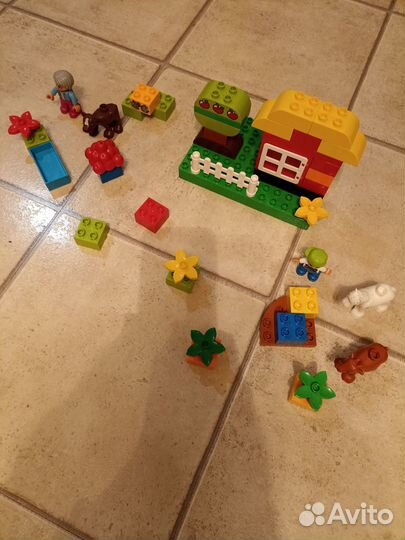 Набор Lego Duplo 10517 Мой первый сад+10521
