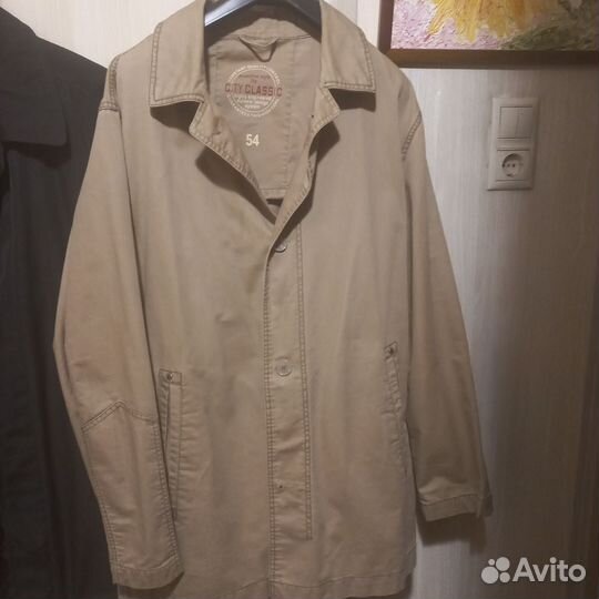 Мужск. куртки-ветровки, классика, р.54-56