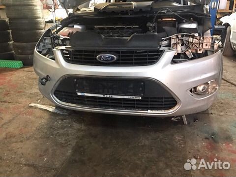 Бампер передний Форд Фокус 2 рестайлинг