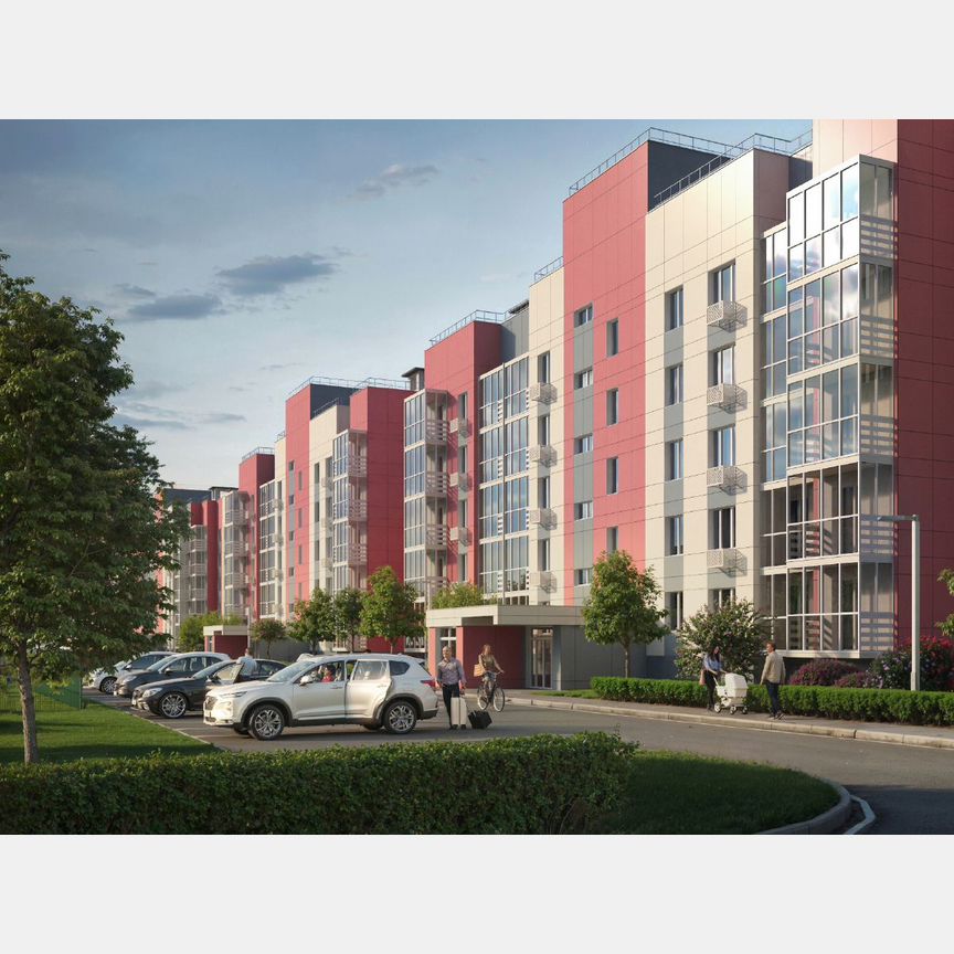 2-к. квартира, 49,8 м², 2/5 эт.