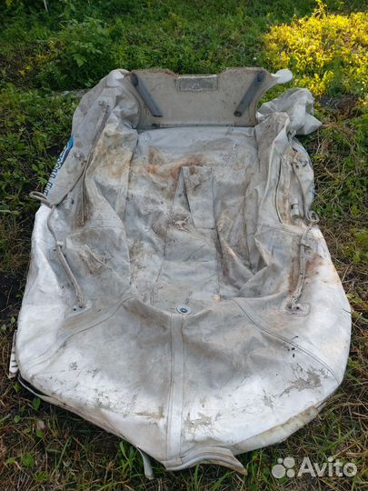 Лодка надувная резиновая одноместная б/у