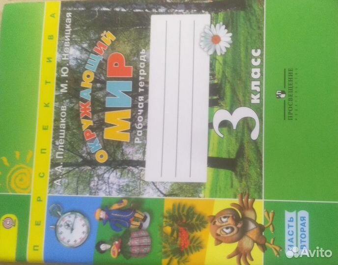 Окружающий мир рабочая тетрадь 3 класс