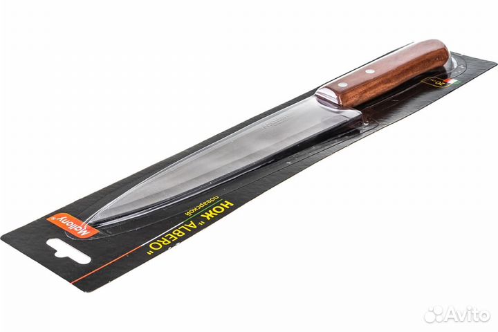 Нож с деревянной рукояткой Mallony albero MAL-01AL