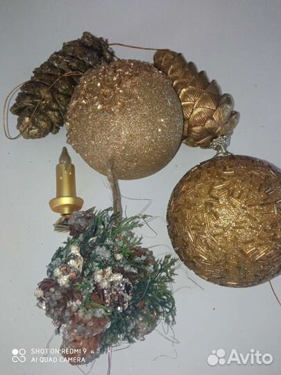 Ёлочные игрушки и новогодние украшения