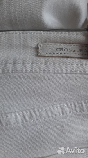 46-48, Джинсы белые cross jeans, 30 размер