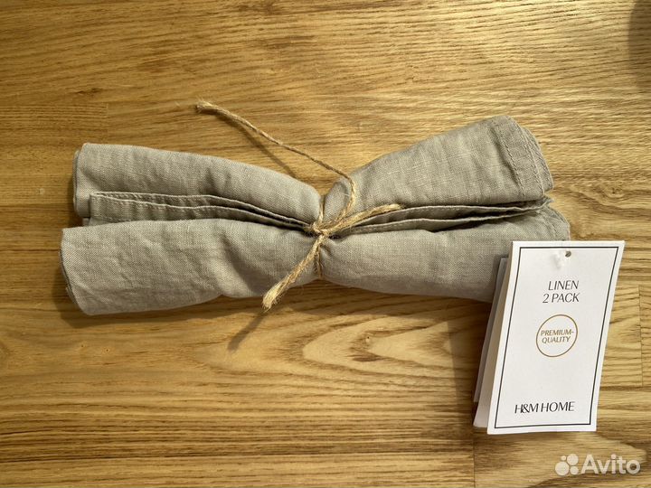 Льняные салфетки H&M, новые