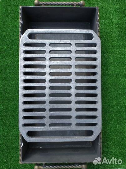 Чугунная решетка гриль