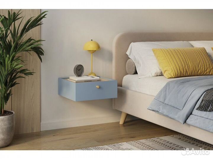 Тумба прикроватная Бриджфорд-2 Sky
