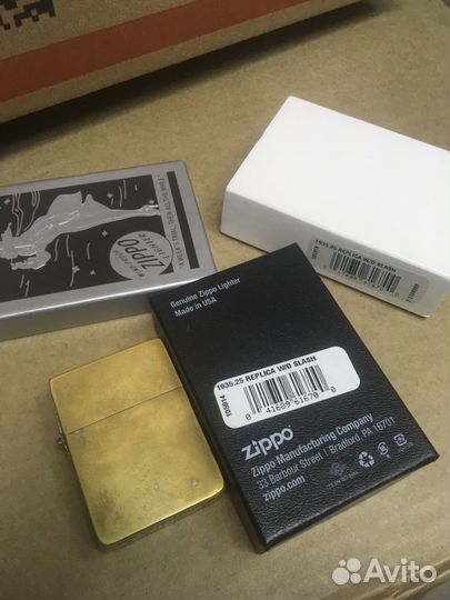 Зажигалка бензиновая zippo 1935 replica оригинал