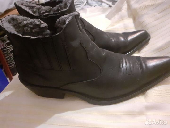 Сапоги казаки мужские 43 б/у