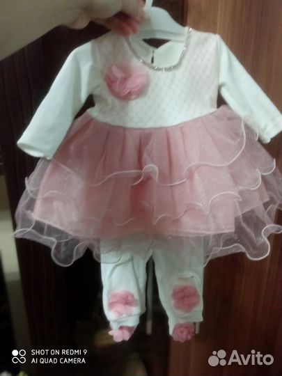 Платье на девочку 62