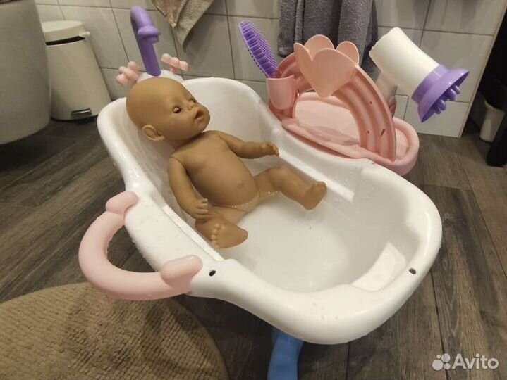 Ванночка для купания кукол Полесье