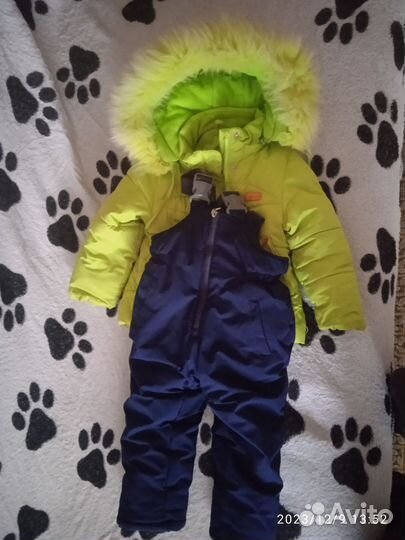Зимний костюм для девочки