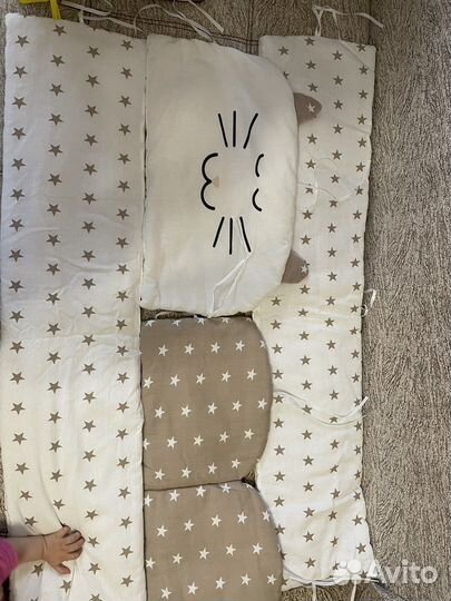 Бортики в детскую кроватку