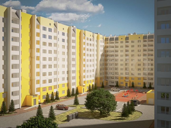 3-к. квартира, 71,3 м², 3/10 эт.