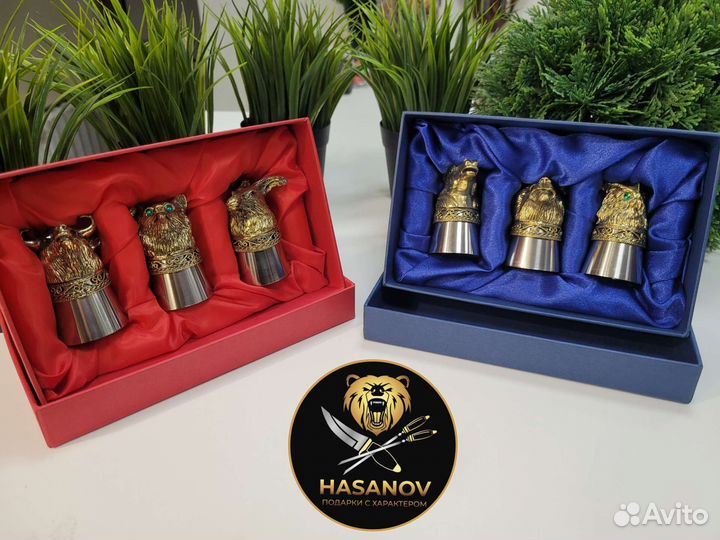 Рюмки перевертыши подарочный набор