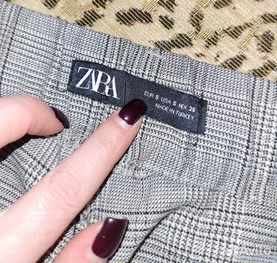 Женские брендовые брюки zara s