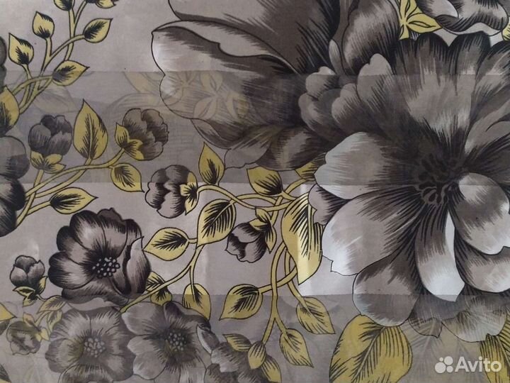 Шейный платок шелк 100 х 100 см